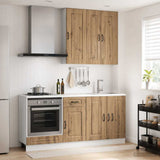 Kitchen Unit KALMAR 5 pcs Artisan Oak Engineered Wood 3438254