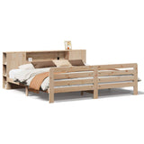 Bed Frame without Mattress 180x200 cm Super King Solid Wood Pine 3309887
