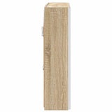 Bathroom Mirror Cabinet Sonoma Oak 63.5 x 15.5 x 60.5 cm 889249