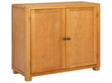 Cabinet with Storage with Door Brown Solid Oak Wood 4106554