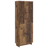 Cabinet Set 2 pcs Old Wood 66 x 34.5 x 90 cm Engineered Wood 3416365