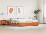 Ottoman Bed Frame Wax Brown 120 x 190 cm Solid Pine Wood 3418740