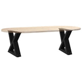 Coffee Table Legs 2 pcs Black 40x cm Steel 4012680
