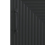 Sideboard Black 33 x 34.5 x 89.5 cm Engineered Wood 894826