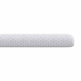 Mattress Topper White 140 x 190 x 6 cm Jaquard Fabric 4106193