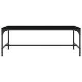 Coffee Table Black 100x50x35 cm Engineered Wood 819387