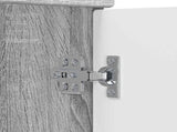Bathroom Furniture Set Grey Sonoma Engineered Wood 3404210
