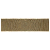 Area Rugs Black 80 x 300 cm Jute 42010738
