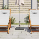Parasol Base Black Granite 45 cm x 45 cm base Parasol Base 45065