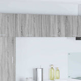 Hanging Cabinet 2 pcs Grey Sonoma and White 50 x 31 x 40 cm 884157