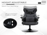 Video Game Chair with Lumbar Support, Racing Style Home Office Chair, Computer Chair with Swivel T3398P377468