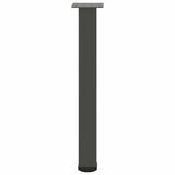 Console Table Legs 4 pcs Anthracite 72-74 cm Steel 4012470