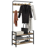 Coat Rack Artisan Oak 95 x 34 x 184 cm Engineered wood 879964