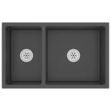 Kitchen Sink Black Stainless Steel 51562