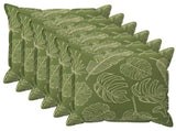 Cushion Leaf with Pillow HOUTEN 6 pcs Leaf Design Polyester 934841