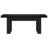 Dining Bench NOAIN 120 x 41 x 45 cm Solid Pine Wood Black 42020930