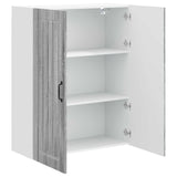 Wall Cabinet LUCCA Grey Sonoma 80 x 31 x 100 cm Engineered Wood 885151
