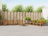 Outdoor Sofa Set 9 pcs Natural 3366182