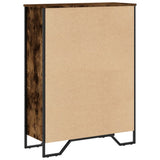 Bookcase Smoked Oak 80x31x106 cm Engineered Wood 848626