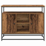 Sideboard Old Wood 100 x 35 x 80 cm Engineered Wood 862976