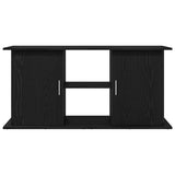 Aquarium Stand Black Oak 121x41x58 cm Engineered Wood 862154