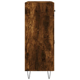 Sideboard Smoked Oak 69.5x34x90 cm Engineered Wood 827977