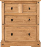 ZNTS Corona 2+2 Drawer Chest 100-102-022