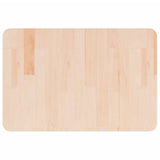 Bathroom Countertop 60x40x2.5 cm Untreated Solid Wood 342940