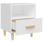 Bedside Cabinets 2 pcs White 40x35x47 cm 812007