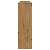 5 Piece TV Units with Storage ODDA Solid Wood Pine 3365368