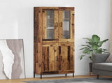 Highboard Old Wood 69.5 x 34 x 180 cm Engineered Wood 3415762