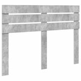 Bed Frame with Drawer Concrete Grey 140 x 200 cm Engineer Wood 3411501