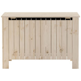 Storage Box with Lid RANA 80x49x54 cm Solid Wood Pine 4002329