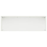 Garden Planter 2 pcs White 60 x 20 x 20 cm Cold-rolled Steel 8005151