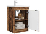 Bathroom Vanity with Sink Old Wood 42 x 40 x 84.5 cm 890092