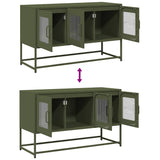 ZNTS TV Cabinet Olive Green 100.5x39x60.5 cm Cold-rolled Steel 853342