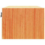 Bedside Table 2 pcs Wax Brown 50 x 32.5 x 24 cm Solid pine wood 873480