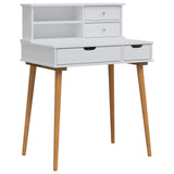 Dressing Table Set FAUSKE 2 pcs White 76 x 50 x 103.5 cm 3438571