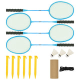 Badminton Net Yellow and Black 600x155 cm PE Fabric 93745