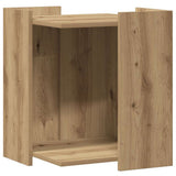 Cat Litter Box Enclosure Artisian Oak 42x42x51 cm Engineered Wood 857750