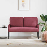 Sofas with Cushion 110cm Wine Red Plywood 42023449
