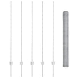 Welded Wire Fence 10 x 1.4 m Hot-Dip Galvanised Steel 3336970