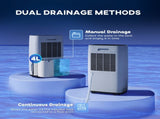 20L/Day Portable Dehumidifier for Home, with LED Screen, Sleep Mode, 24H Timer, 4L Water Tank, T3398P378788