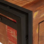 Console Tables with Drawer 2 pcs Multicolour Solid Reclaim wood 3324228