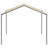 Canopy Tent Beige 4x4 m Steel and Fabric 362454