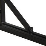 Coffee Table 50x50x35 cm Solid Rough Wood Mango 4016679