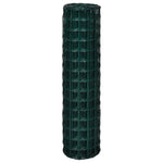 ZNTS Euro Fence Steel 25x1.5 m Green 140581