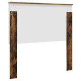 Headboard with Headboard Smoked Oak 100 cm Engineered wood 887797