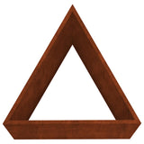 Garden Planter 40x34.5x75 cm Corten Steel 824546