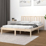 Bed Frame without Mattress Solid Wood Pine 200x200 cm 3105091